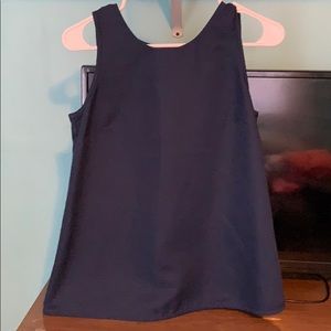 Size 4 Jcrew navy shirt